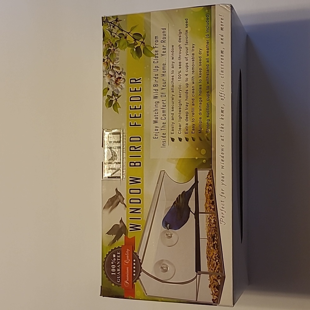 Window bird feeder